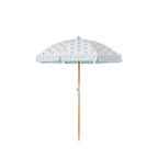 The Premium Beach Umbrella x Amanda Lindroth Business & Pleasure Co. Jaipur Blue 
