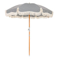 The Premium Beach Umbrella - Lauren's Navy Stripe Premium Beach Umbrella Business & Pleasure Co. 
