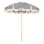 The Premium Beach Umbrella - Lauren's Navy Stripe Premium Beach Umbrella Business & Pleasure Co. 