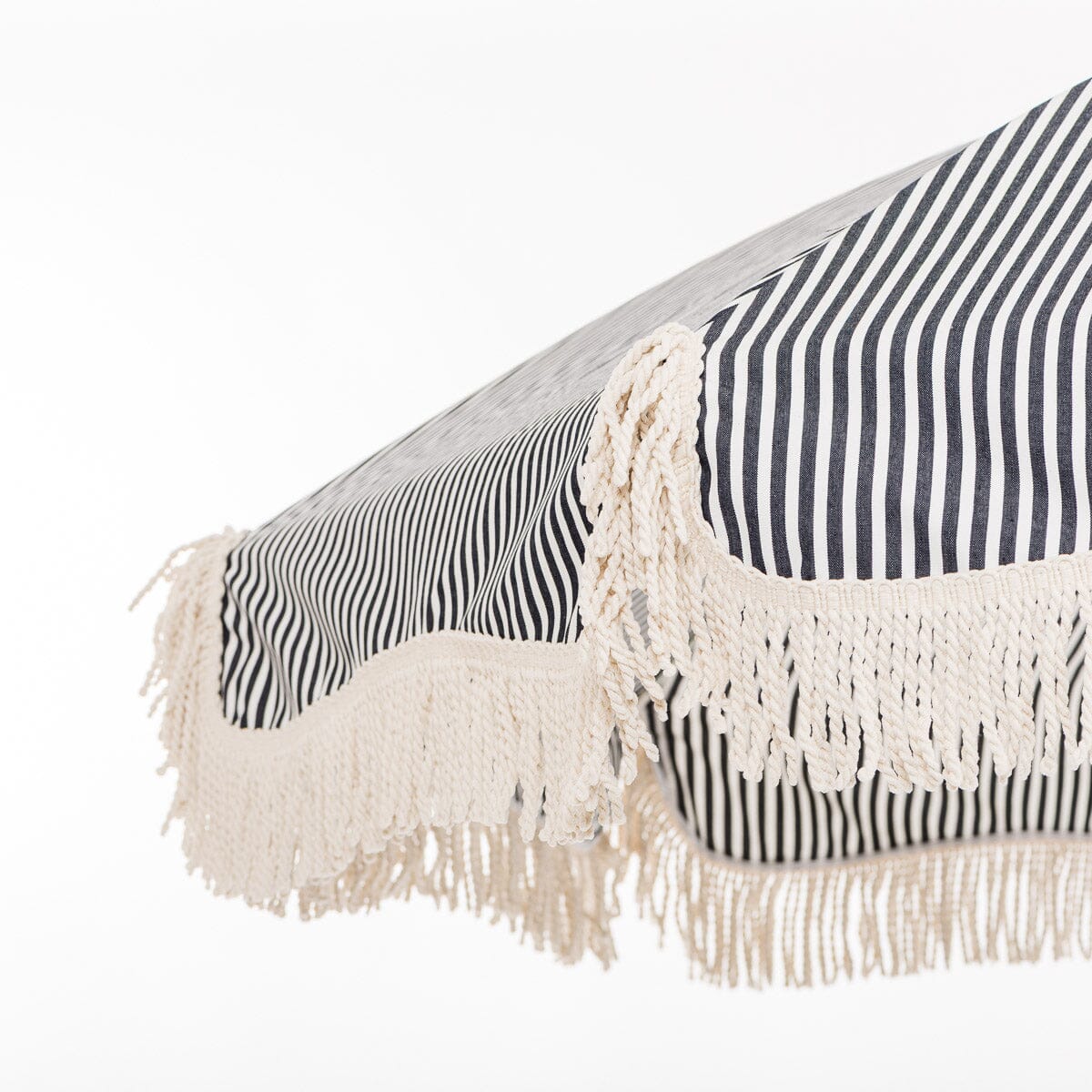 The Premium Beach Umbrella - Lauren's Navy Stripe Premium Beach Umbrella Business & Pleasure Co. 