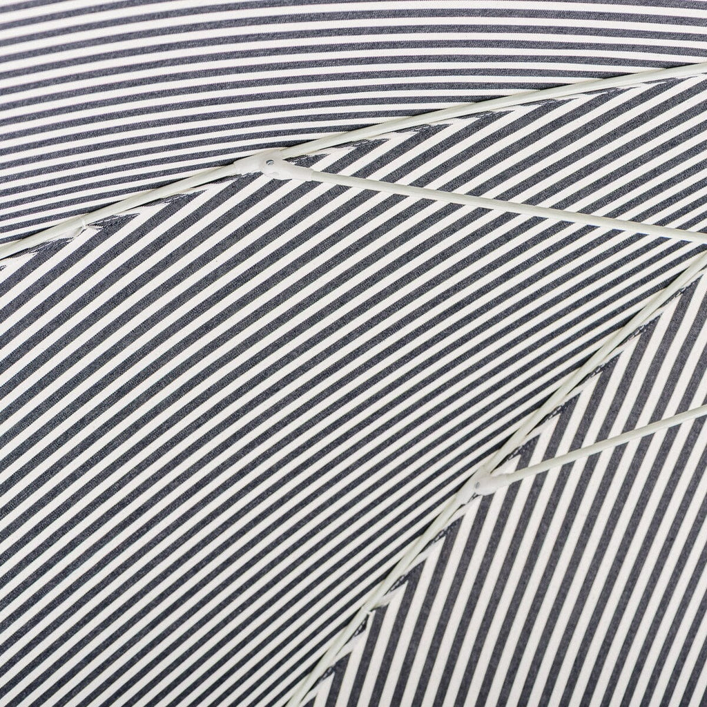 The Premium Beach Umbrella - Lauren's Navy Stripe Premium Beach Umbrella Business & Pleasure Co. 