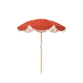 The Premium Beach Umbrella - Terracotta Red Premium Beach Umbrella Business & Pleasure Co. 