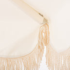 The Resort Market Umbrella in Antique White | 12' Antique White Frame Bundle Business & Pleasure Co. 