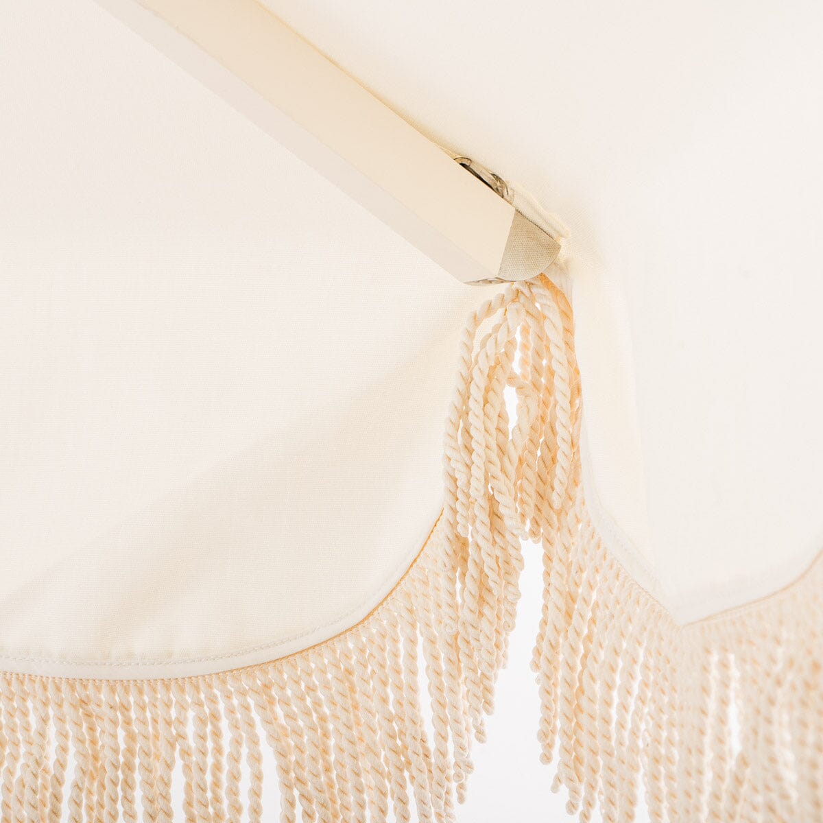 The Resort Market Umbrella in Antique White | 12' Antique White Frame Bundle Business & Pleasure Co. 