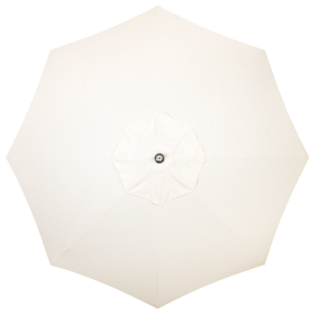 The Resort Market Umbrella in Antique White | 12' Antique White Frame Bundle Business & Pleasure Co. 