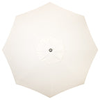 The Resort Market Umbrella in Antique White | 12' Antique White Frame Bundle Business & Pleasure Co. 