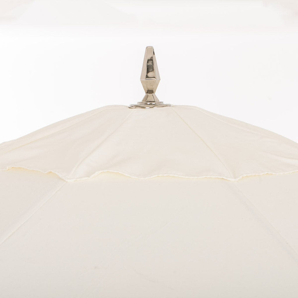 The Resort Market Umbrella in Antique White | 12' Antique White Frame Bundle Business & Pleasure Co. 