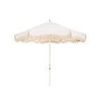 The Resort Market Umbrella in Antique White | 8' Antique White Frame Bundle Business & Pleasure Co. 