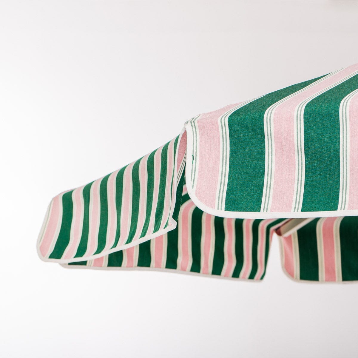 The Resort Market Umbrella - Octagon - Canopy 12' - Bistro Green Stripe Resort Market Umbrella Canopy Business & Pleasure Co. 