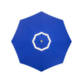 The Resort Market Umbrella - Octagon - Canopy 8' - Border Valance - Mediterranean Blue Resort Market Umbrella Canopy Business & Pleasure Co. 