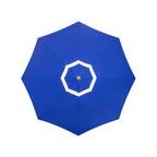 The Resort Market Umbrella - Octagon - Canopy 8' - Border Valance - Mediterranean Blue Resort Market Umbrella Canopy Business & Pleasure Co. 