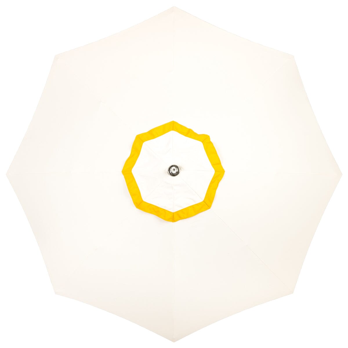 The Resort Market Umbrella - Octagon - Canopy 12' - Border Valance - Mimosa Yellow Resort Market Umbrella Canopy Business & Pleasure Co. 