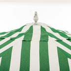 The Resort Market Umbrella - Octagon - Canopy 8' - Crew Canyon Green Stripe Resort Market Umbrella Canopy Business & Pleasure Co. 