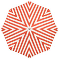 The Resort Market Umbrella in Crew Le Sirenuse Stripe | 12' Antique White Frame Bundle Business & Pleasure Co. 