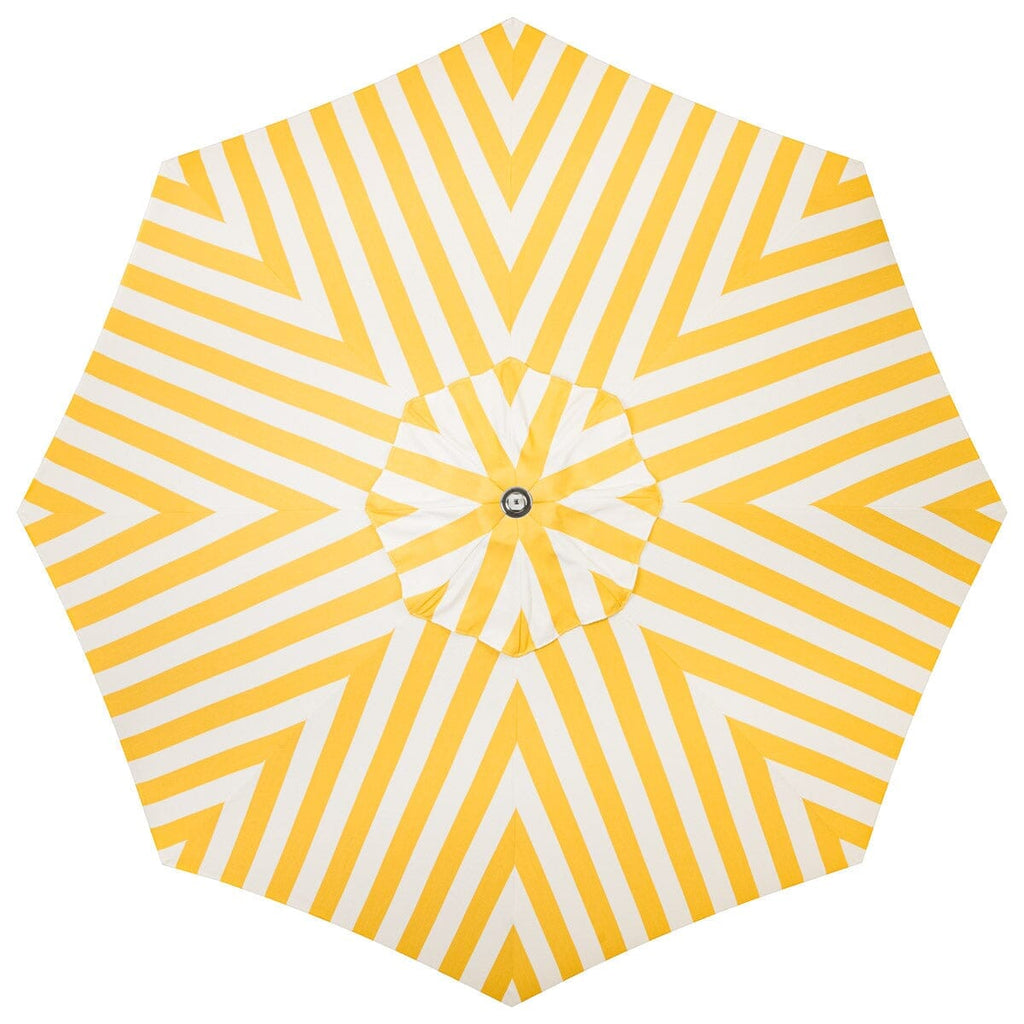The Resort Market Umbrella - Octagon - Canopy 12' - Crew Mimosa Yellow Stripe Resort Market Umbrella Canopy Business & Pleasure Co. 