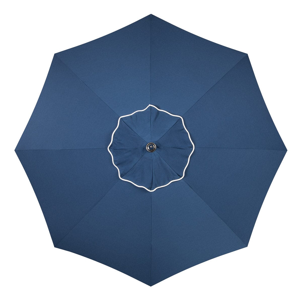 The Resort Market Umbrella - Octagon - Canopy 10 x Julia Berolzheimer in Rivie Slate B&P Co. x Julia Berolzheimer 