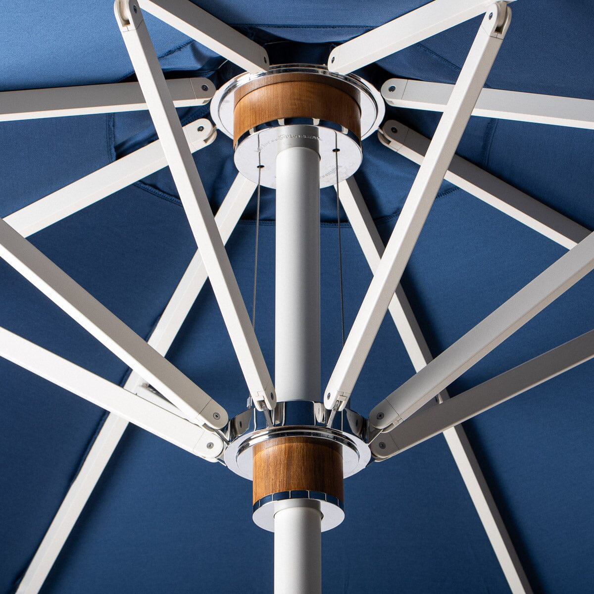 The Resort Market Umbrella - Octagon - Canopy 10 x Julia Berolzheimer in Rivie Slate B&P Co. x Julia Berolzheimer 