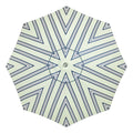 The Resort Market Umbrella - Octagon - Canopy 10 x Julia Berolzheimer in Green Stripes B&P Co. x Julia Berolzheimer 