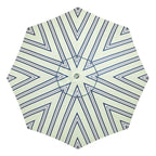 The Resort Market Umbrella - Octagon - Canopy 10 x Julia Berolzheimer in Green Stripes B&P Co. x Julia Berolzheimer 