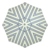 Swatch for The Resort Market Umbrella - Octagon - Canopy 10 x Julia Berolzheimer in Green Stripes