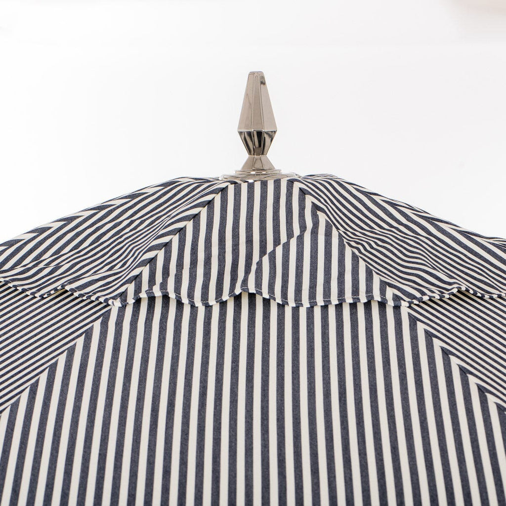 The Resort Market Umbrella - Octagon - Canopy 12' - Lauren's Navy Stripe Resort Market Umbrella Canopy Business & Pleasure Co. 