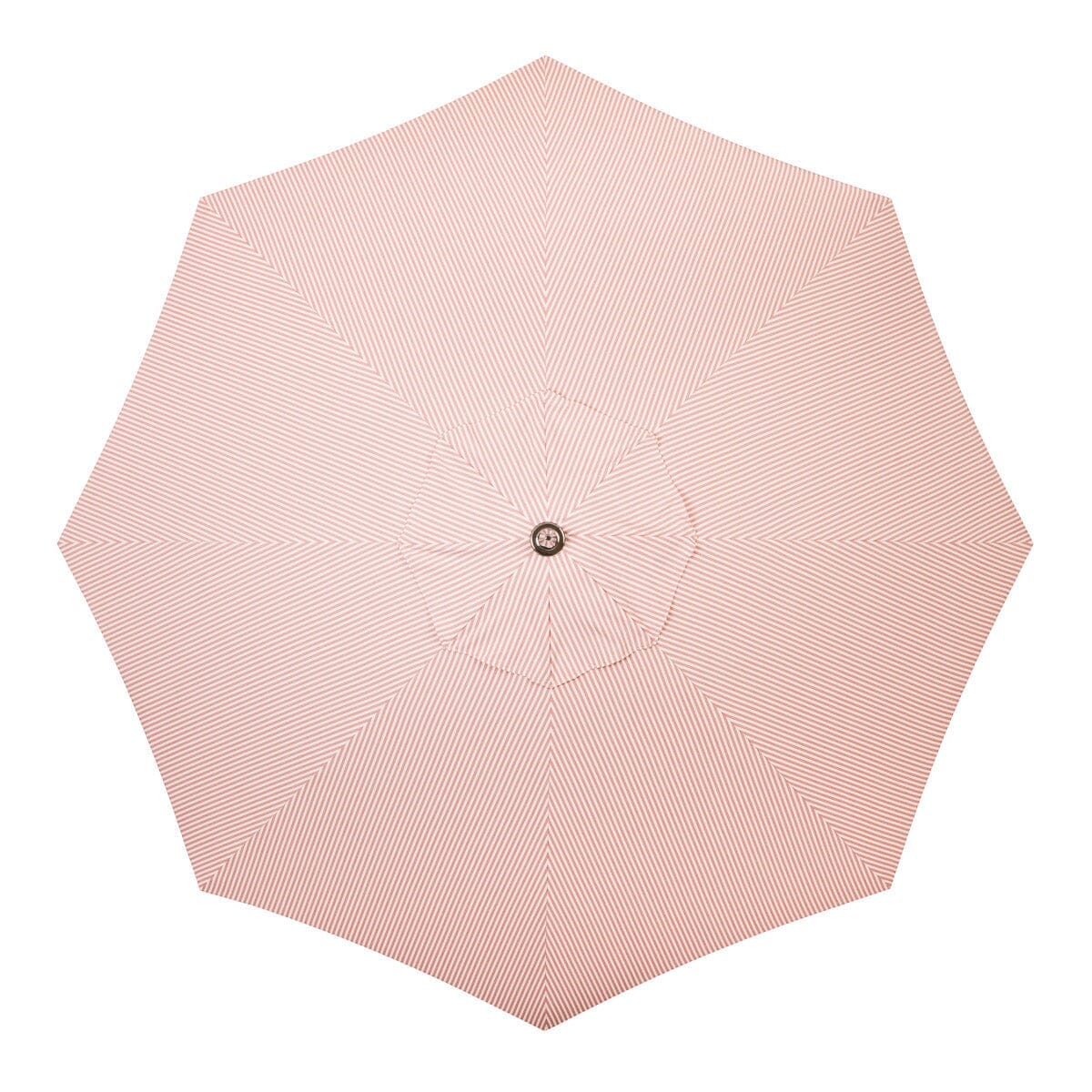 The Resort Market Umbrella - Octagon - Canopy 10' - Lauren's Pink Stripe Resort Market Umbrella Canopy Business & Pleasure Co. 