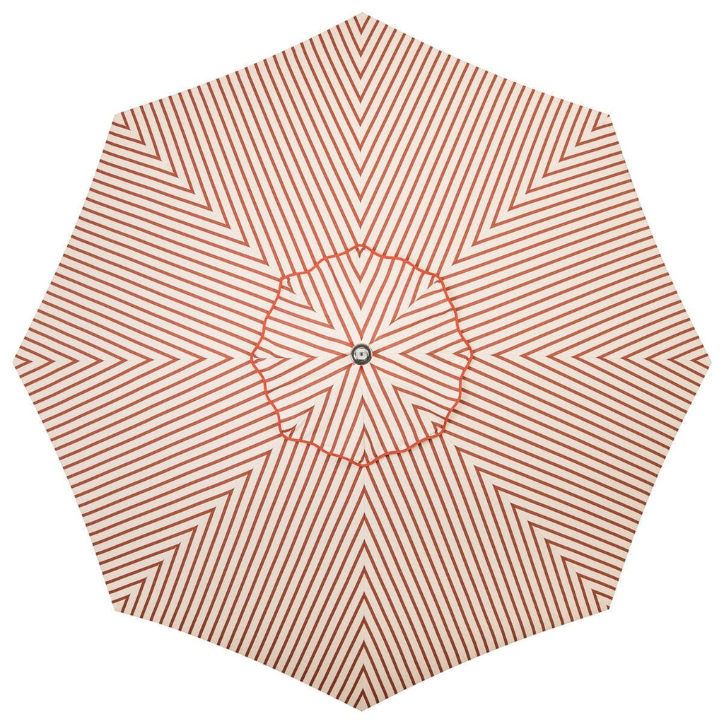 The Resort Market Umbrella - Octagon - Canopy 12' - Monaco Le Sirenuse Stripe Resort Market Umbrella Canopy Business & Pleasure Co. 