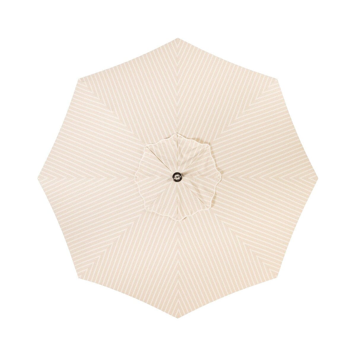 Product image of The Resort Market Umbrella - Octagon - Canopy 8' - Monaco Natural Stripe Resort Market Umbrella Canopy Business & Pleasure Co. 
