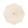 Swatch for The Resort Market Umbrella - Octagon - Canopy 8' - Monaco Natural Stripe