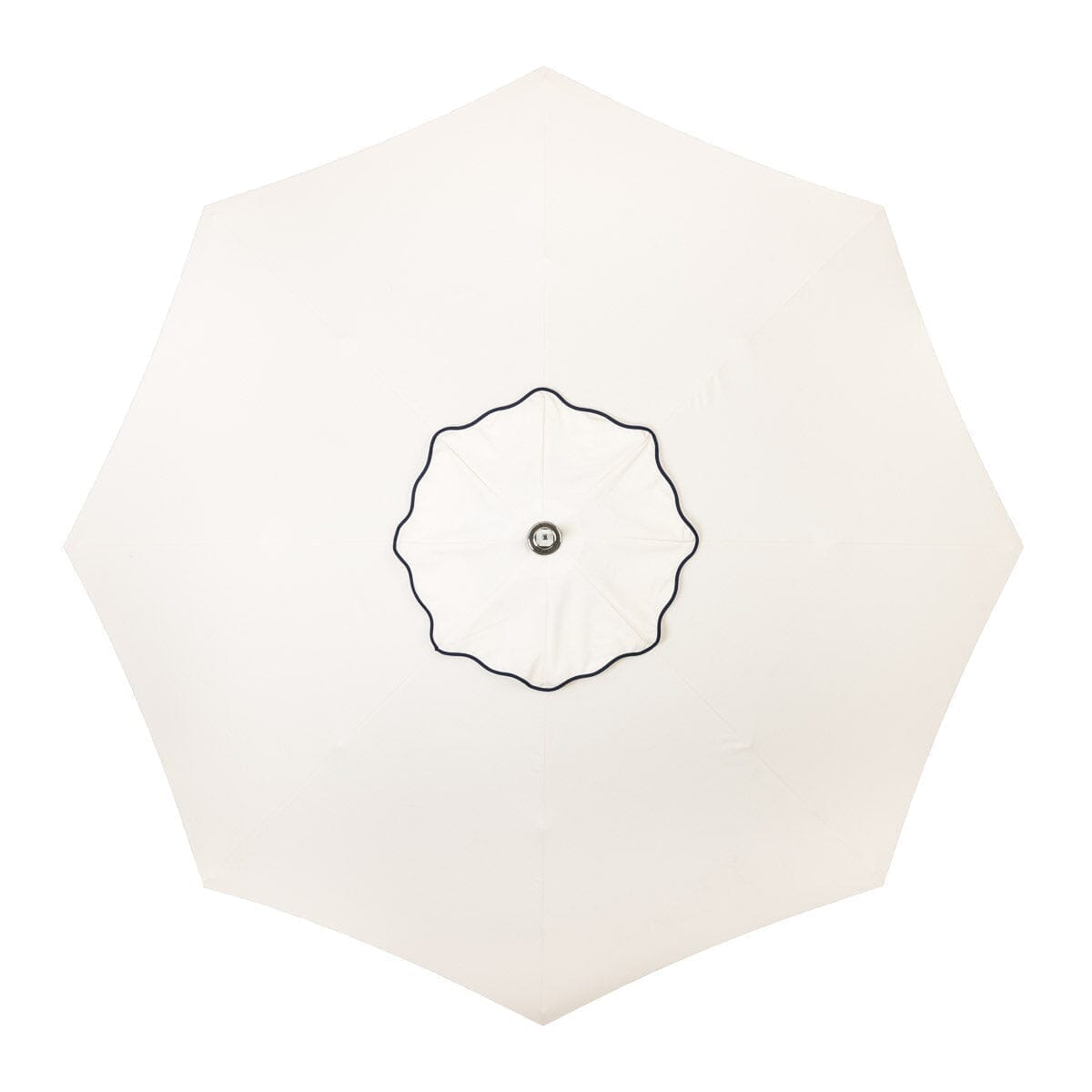 The Resort Market Umbrella - Octagon - Canopy 12' - Rivie White Resort Market Umbrella Canopy Business & Pleasure Co. 