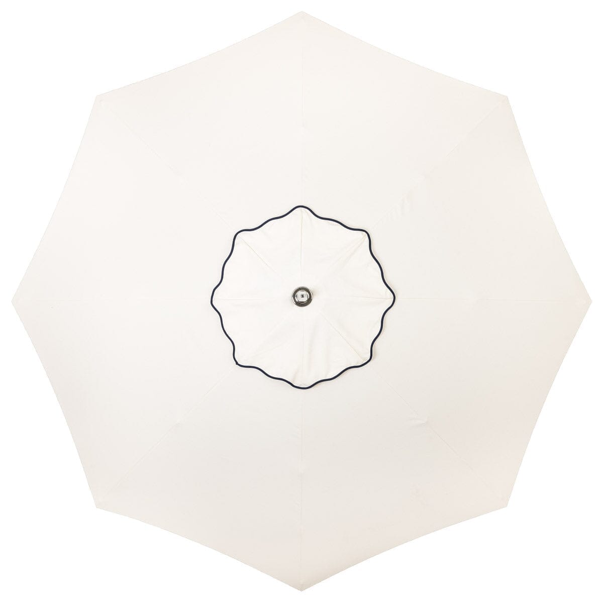 The Resort Market Umbrella - Octagon - Canopy 12' - Rivie White Resort Market Umbrella Canopy Business & Pleasure Co. 
