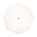 The Resort Market Umbrella in Straight White | 10' Antique White Frame Resort Market Bundle Business & Pleasure Co. 