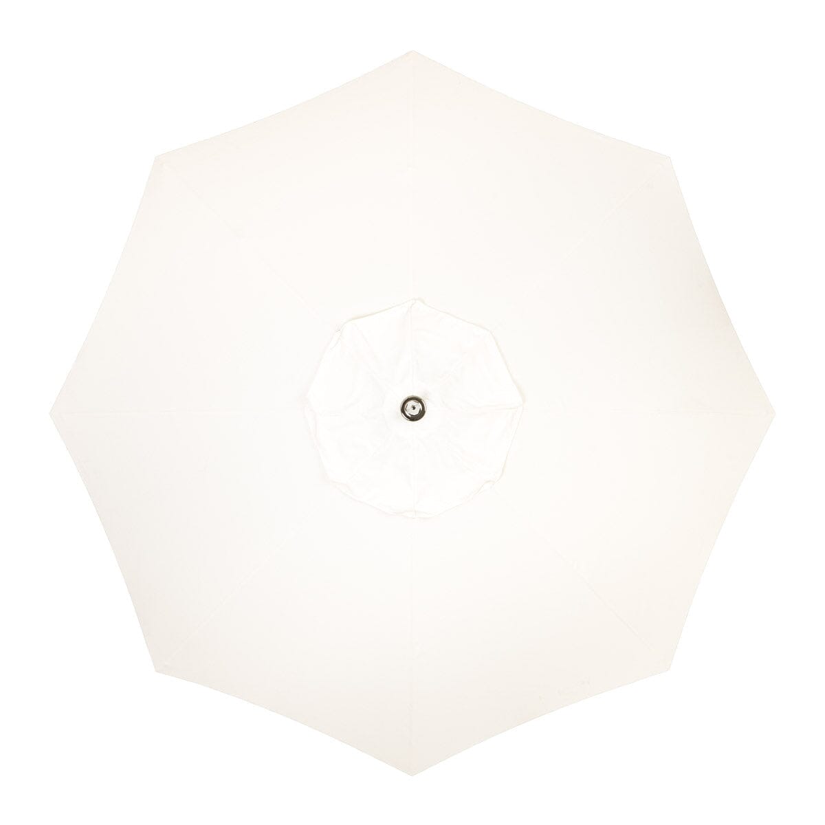 The Resort Market Umbrella in Straight White | 10' Antique White Frame Resort Market Bundle Business & Pleasure Co. 