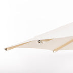 The Resort Market Umbrella in Straight White | 10' Antique White Frame Resort Market Bundle Business & Pleasure Co. 