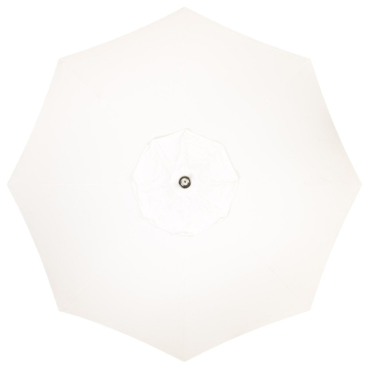 The Resort Market Umbrella in Straight White | 12' Antique White Frame Resort Market Bundle Business & Pleasure Co. 