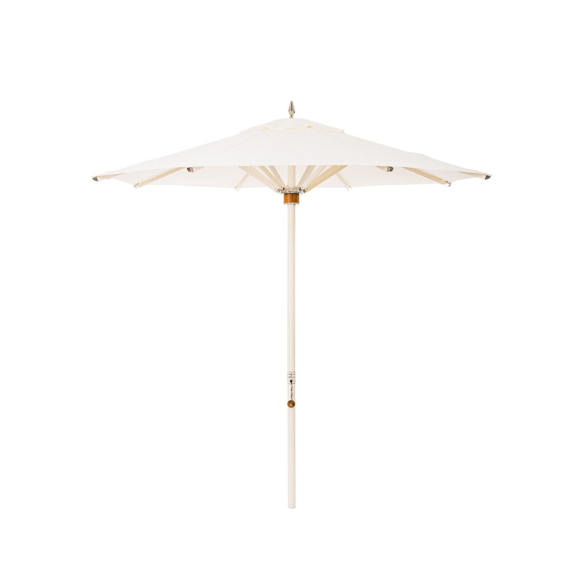 Product image of The Resort Market Umbrella in Straight White | 8' Antique White Frame Resort Market Bundle Business & Pleasure Co. 