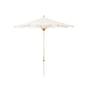 Swatch for The Resort Market Umbrella in White | 8' Antique White Frame