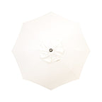 The Resort Market Umbrella in Straight White | 8' Antique White Frame Resort Market Bundle Business & Pleasure Co. 