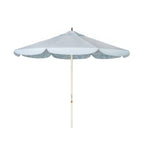 The Resort Market Umbrella in Sky Blue | 10' Antique White Frame Resort Market Bundle Business & Pleasure Co. 