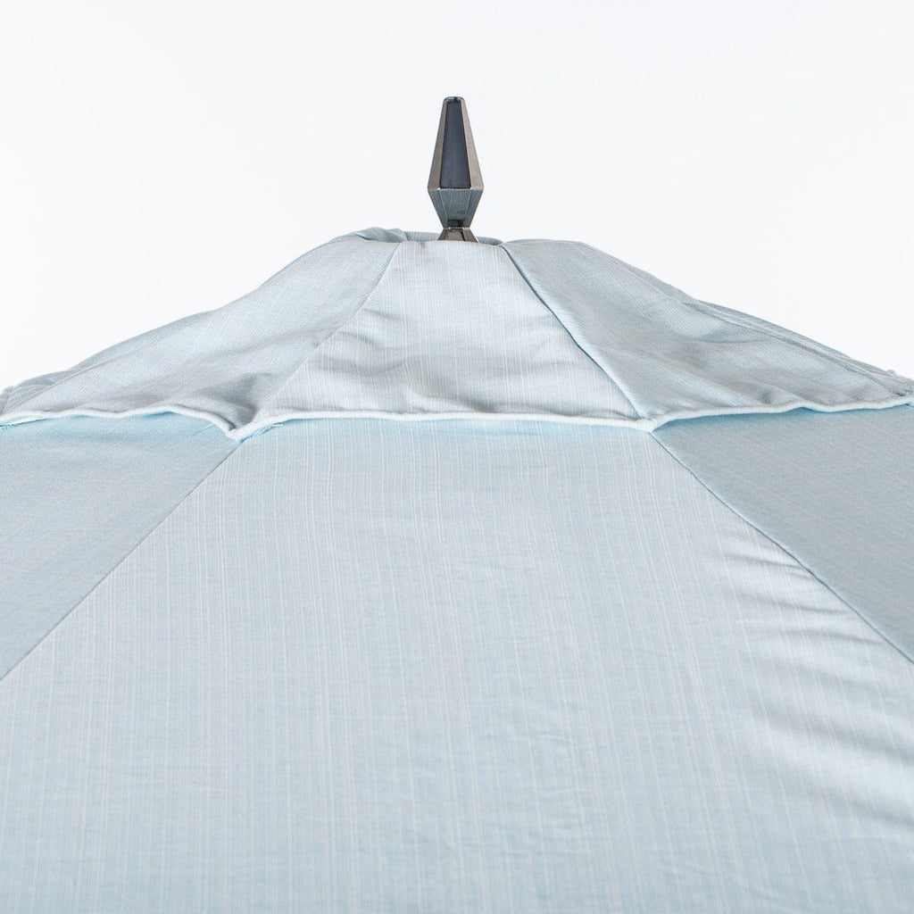 The Resort Market Umbrella in Sky Blue | 10' Antique White Frame Resort Market Bundle Business & Pleasure Co. 