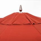 The Resort Market Umbrella - Octagon - Canopy 12' - Casa Seaglass - Terracotta Red Resort Market Umbrella Canopy Business & Pleasure Co. 