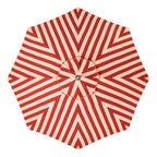 The Resort Market Umbrella - Octagon - Canopy 10' - Terry Terracotta Stripe Resort Market Umbrella Canopy Business & Pleasure Co. 