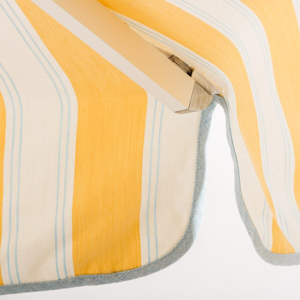 The Resort Market Umbrella - Octagon - Canopy 10 - Tuuli Stripe Yellow