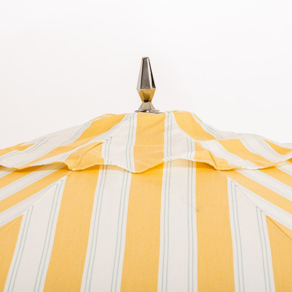 The Resort Market Umbrella - Octagon - Canopy 10 - Tuuli Stripe Yellow