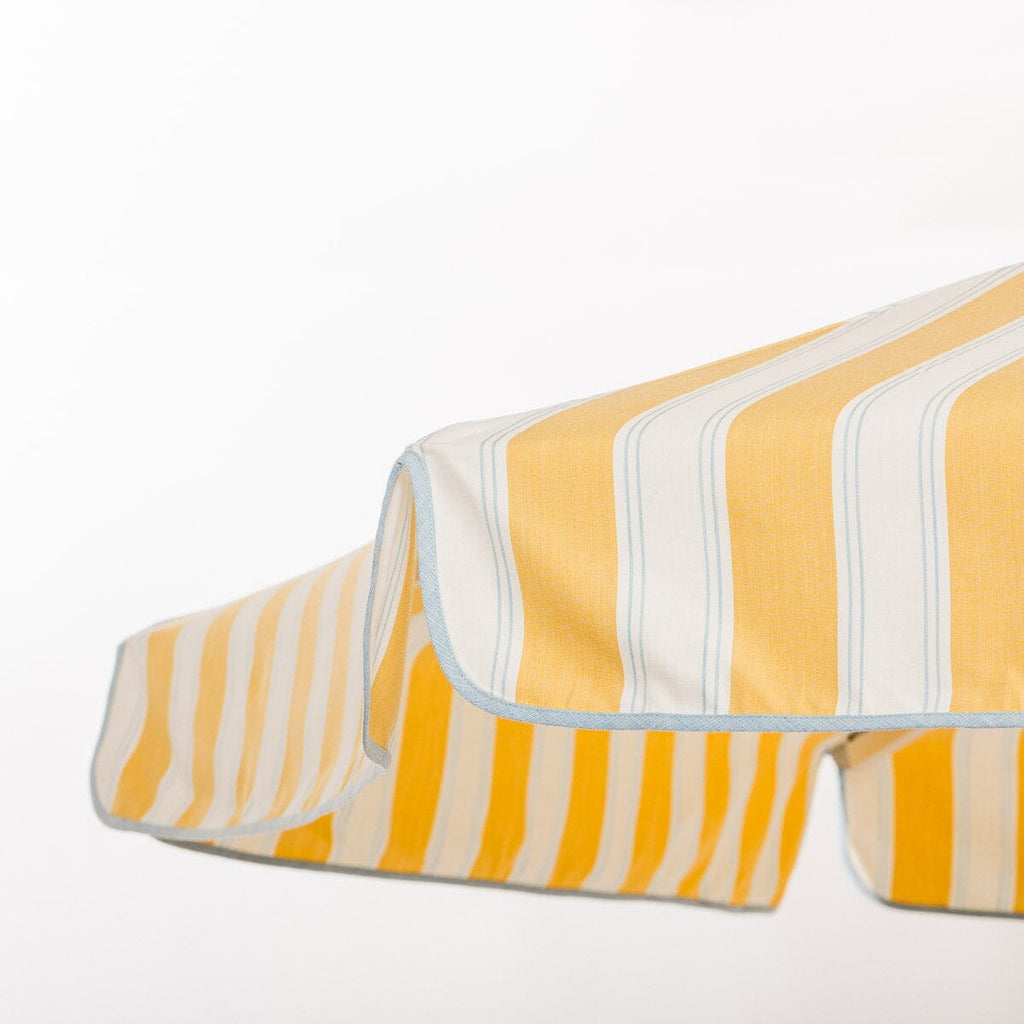 The Resort Market Umbrella - Octagon - Canopy 10 - Tuuli Stripe Yellow