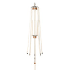 The Resort Market Umbrella - Octagon - Frame 8' - Antique White Resort Market Umbrella Frame Business & Pleasure Co. 