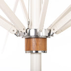 The Resort Market Umbrella - Octagon - Frame 8' - Antique White Resort Market Umbrella Frame Business & Pleasure Co. 