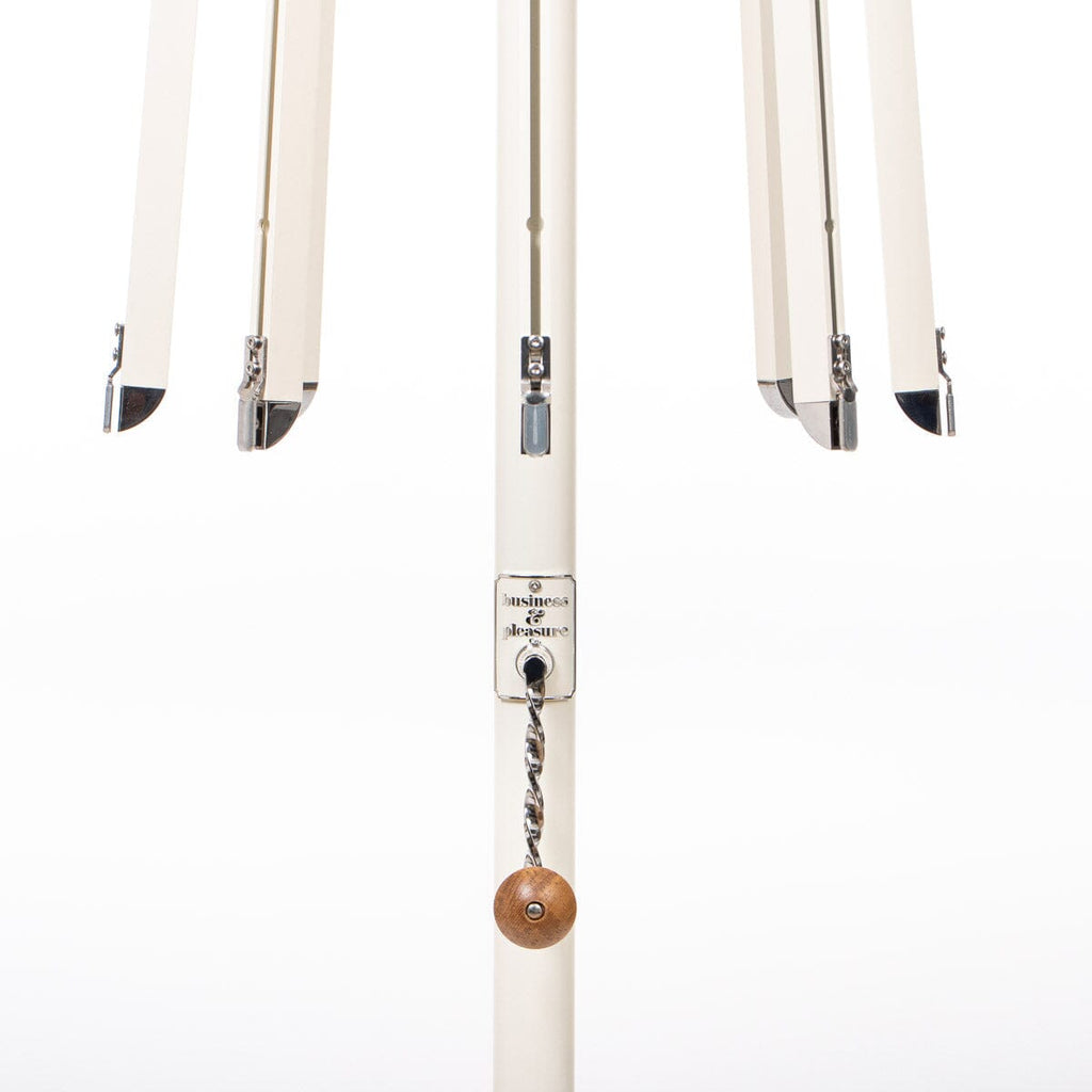 The Resort Market Umbrella - Octagon - Frame 8' - Antique White Resort Market Umbrella Frame Business & Pleasure Co. 