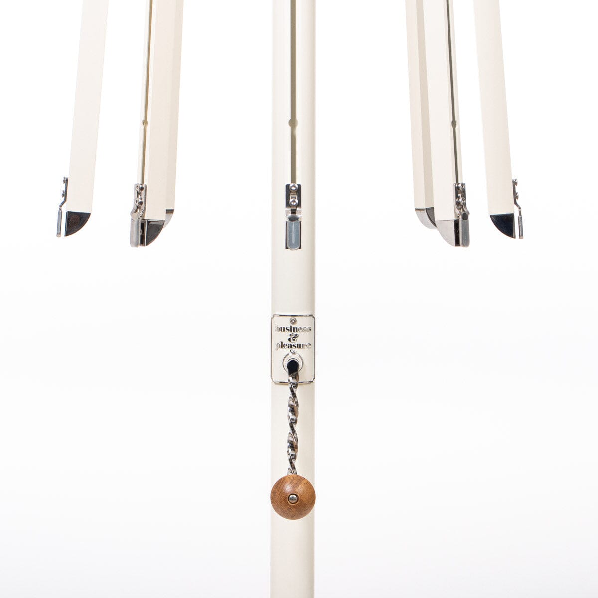 The Resort Market Umbrella - Octagon - Frame 8' - Antique White Resort Market Umbrella Frame Business & Pleasure Co. 