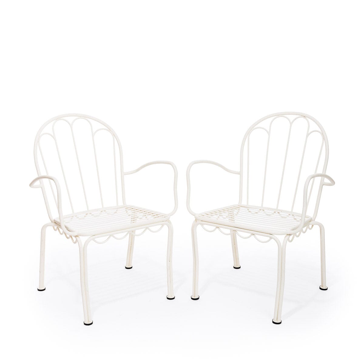 The Al Fresco Dining Chair Set - Antique White | Business & Pleasure Co.